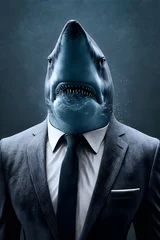 free image download of business man with shark head, shark, suit, business, animal, businessman, anthropomorphism, mask, background, portrait, people, person, illustration, fashion, style, success, manager, head, fun, expression, office, elegant, lifestyle, work, boss, job, professional, corporate, character, aggressive, ruthless, cold-hearted, hunter, survival, dominating, predator, fierce, dangerous, executive, formal, supervisor, director, leader, metaphor, allegory, occupation, carrer, man, masculine, suit and tie